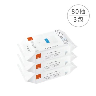 Combi 康貝 海洋深層水柔濕巾(厚)80抽｜單串/3入【佳兒園婦幼館】