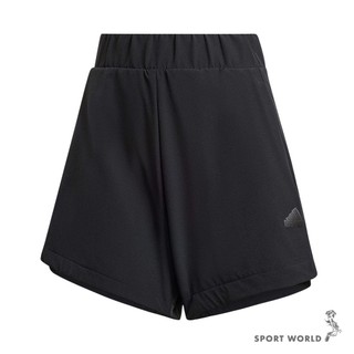 Adidas 短褲 女裝 吸濕排汗 Z.N.E. 黑【運動世界】IS1877
