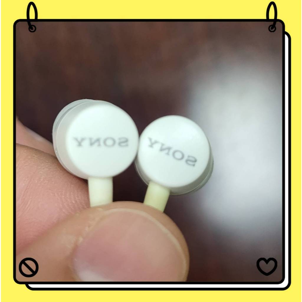 【現貨】二手 SONY MH750 白色 線控耳機 原廠  立體聲 入耳式 3.5mm 筆電 手機 桌機 僅一條 便宜賣