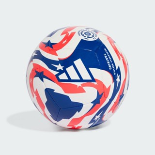 ADIDAS JD3826 足球 FCWC TRN 美國旗幟設計 分尺寸3 4 5號球 白/藍紅【iSport愛運動】