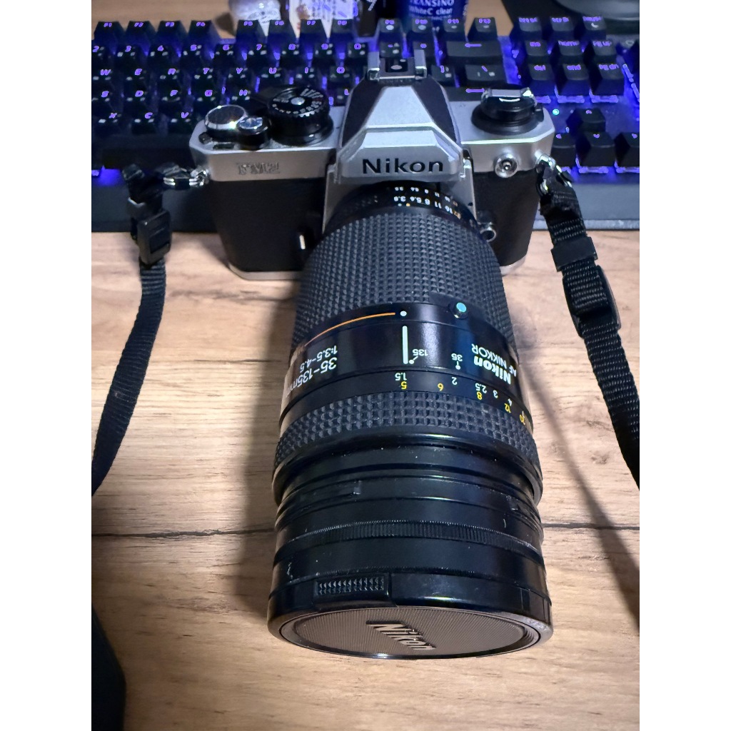 二手 Nikon FM2 + 35-135 中古底片機 外觀良好