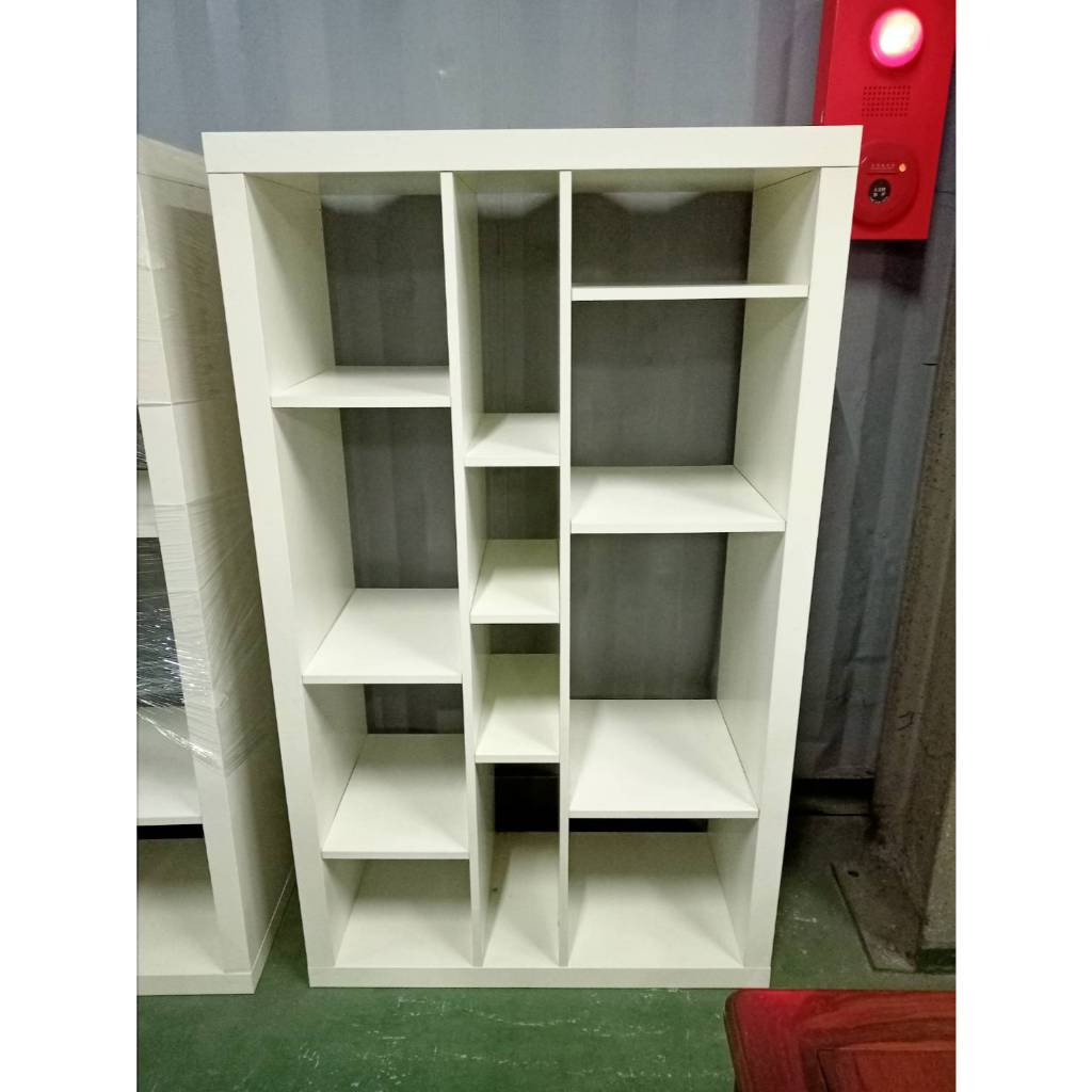 二手家具全省估價(集穎全新/二手家具)--IKEA層架組12格櫃 KALLAX展示櫃 J-3020602