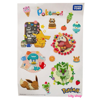 𝜗ৎ 快速出貨🚚 TAKARA TOMY Pokémon 寶可夢貼紙