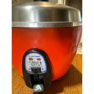 二手 紅色 大同11人份 電鍋 TAC-11K(DR) 110V 96Hz 800w 96年臺灣製 有保溫 功能正常