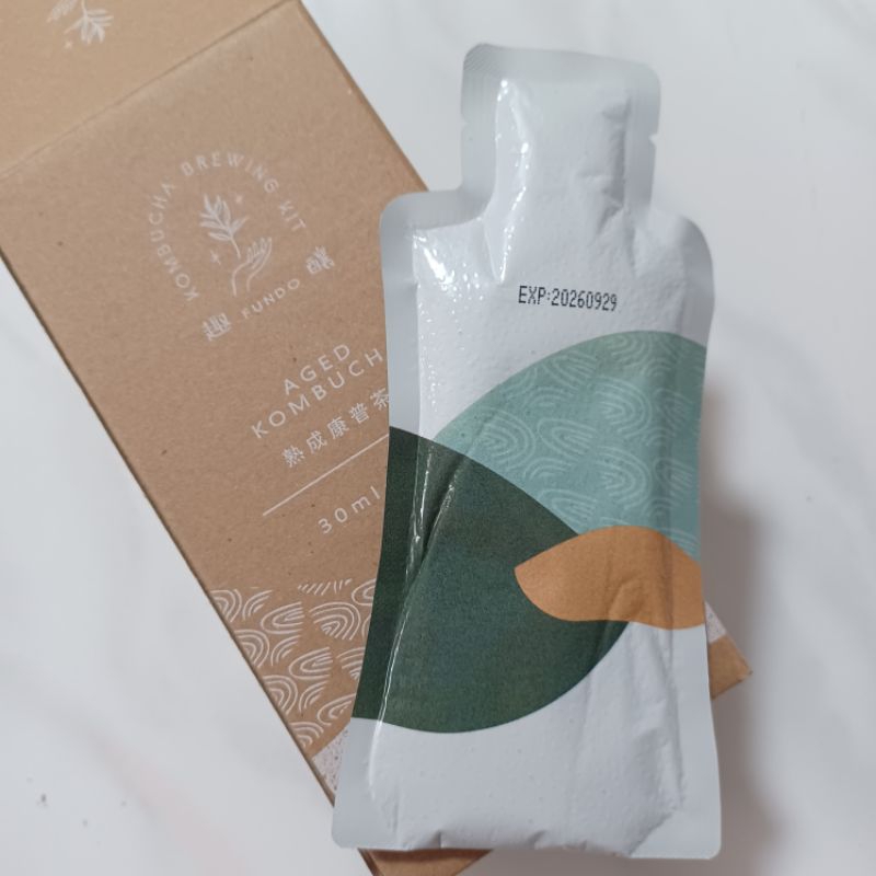 熟成康普茶／30lm×6包／酵素液益生菌／可以自行加水飲用