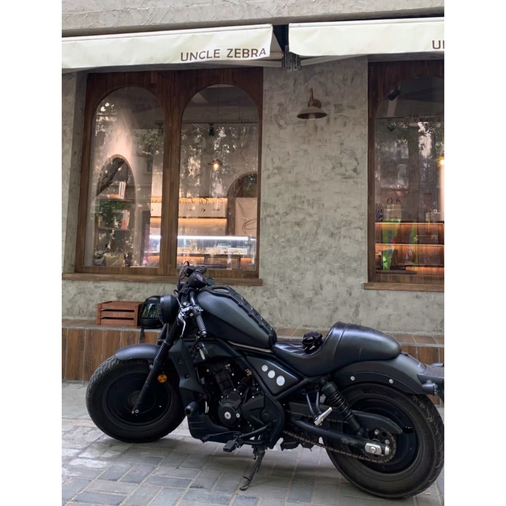 叛軍500後座裝飾螺絲 適用於 Honda 叛逆者1100改裝後座裝飾皮 Rebel 500 rebel500rebel