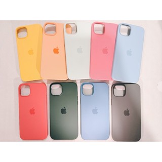 原廠蘋果 Apple iPhone 14 Plus, 15 Plus MagSafe 矽膠保護殼手機殼 展示品