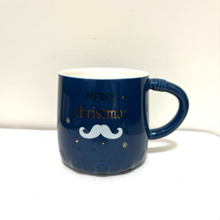 【當日寄出】 聖誕限定 MERRY CHRISTMAS 鬍子馬克杯｜陶瓷咖啡杯 茶杯 水杯 簡約馬克杯 茶杯