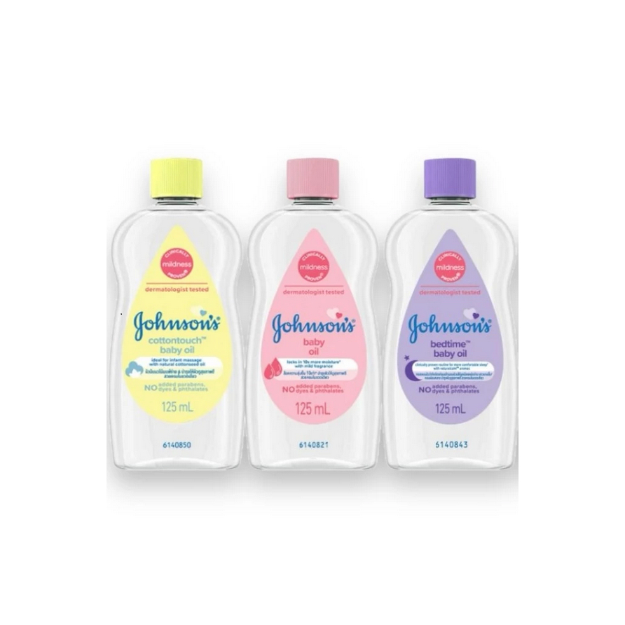 泰便宜 Johnson 嬰兒油 125ml จอห์นสัน เบบี้ ออยล์ 125 มล