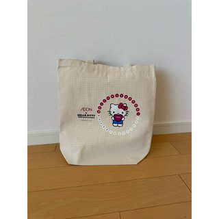 日本Aeon聯名HelloKitty雙面帆布袋