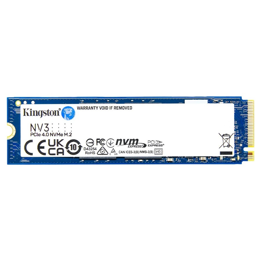 Kingston金士頓 NV3【多種容量可選】M.2 PCIe 4.0 SSD固態硬碟
