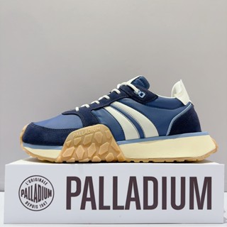 PALLADIUM TROOP RUNNER FLAME 男生 藍色 復古 軍種潮鞋 運動 休閒鞋 74487-469