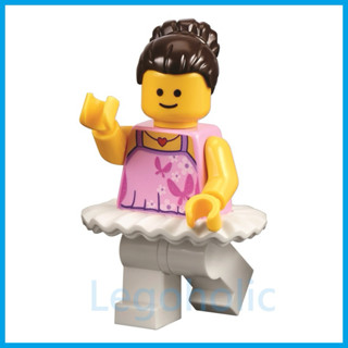 LEGO 樂高 10255 芭蕾舞者 芭蕾舞女孩 單人偶 全新品 , 城市系列 集會廣場 裙子 白裙 舞裙 白色