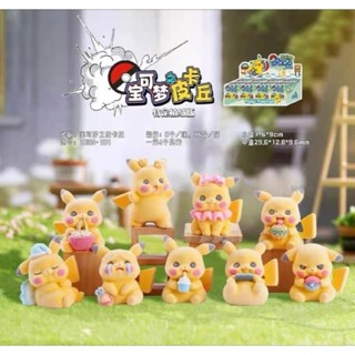 花樂扭扭 〔現貨〕皮卡丘植絨 盲盒 盒玩 公仔 寶可夢 禮物