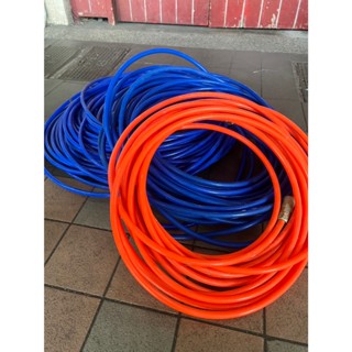 空壓管 高壓管 高壓風管 風管 夾紗軟管 12MM*8MM 大流量 有使用痕跡 送全新塑鋼自鎖接頭 2024製造