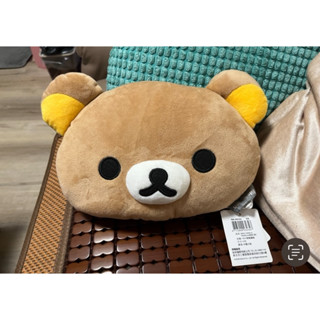 懶懶熊 拉拉熊 Rilakkuma頭型玩偶抱枕 填充玩具