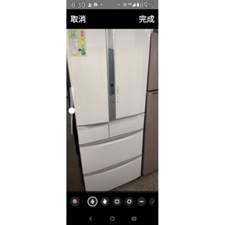 超大620公升漂亮，一級能效，日本原裝～二手中古日立620公升6門變頻冰箱，可以製冰，型號R-SF62BMJ，保固3個月