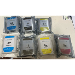 HP 82 藍色C4911A/黑色C4844A/粉色C4912A/黃色C4913A原廠墨水匣