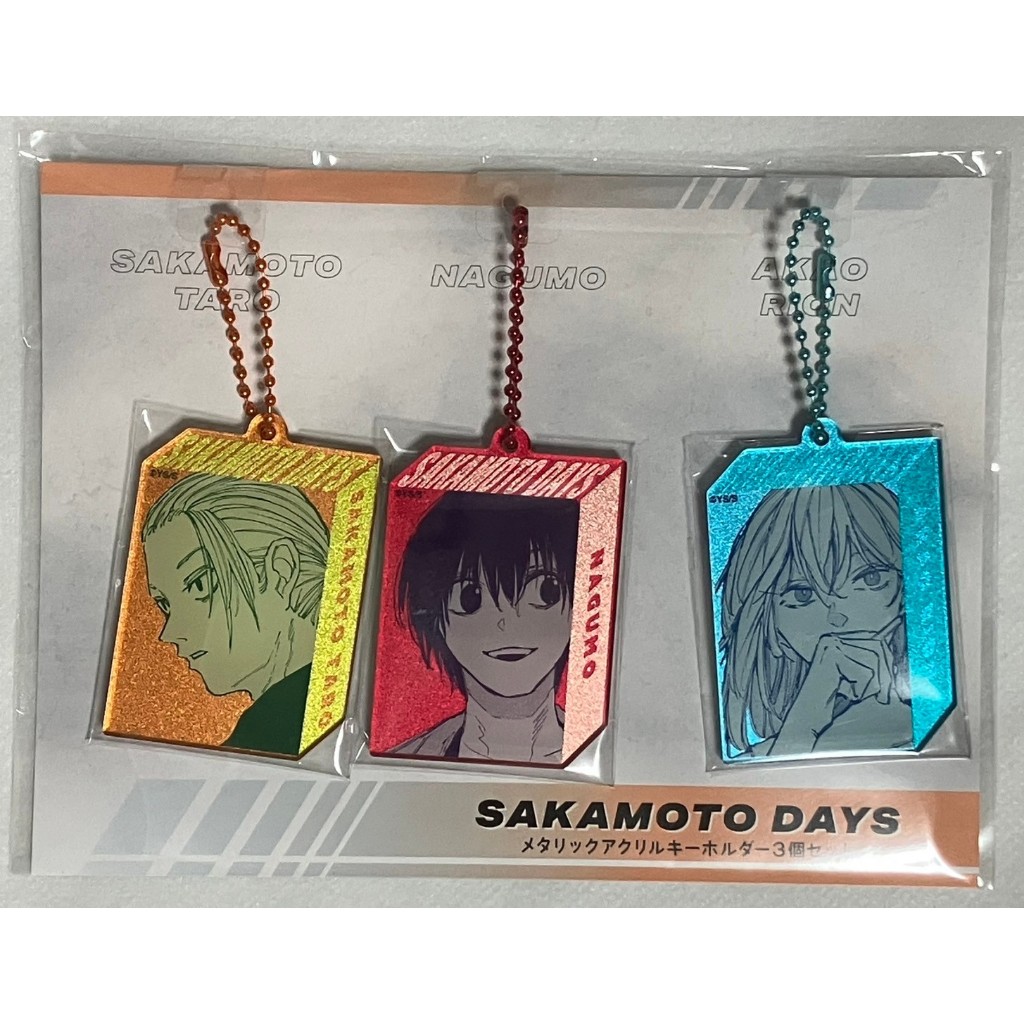🔥現貨🔥sakamoto days 坂本日常 JUMPSHOP 吊飾組 坂本 南雲 赤尾利音
