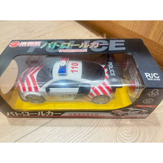 送禮生日快速出貨-1:18瑪琍歐國道高速公路警車遙控模型玩具車帶閃爍警燈/奧迪R8國道警車遙控車/奧迪R8紅斑馬遙控警車