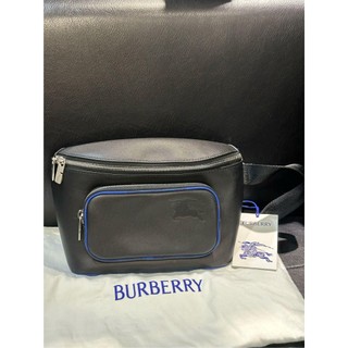 💎Han's house精品服飾💎burberry 戰馬 騎士 小牛皮 腰包