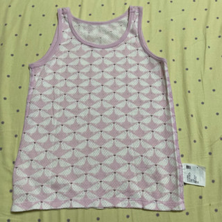 [二手］Uniqlo無袖透氣排汗上衣100cm