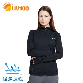【UV100】防曬 抗UV-透氣立領錶洞外套-女(AD23001)