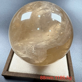 天然 黃水晶球 黃水晶 水晶球 天然色 巴西料 現貨 實拍