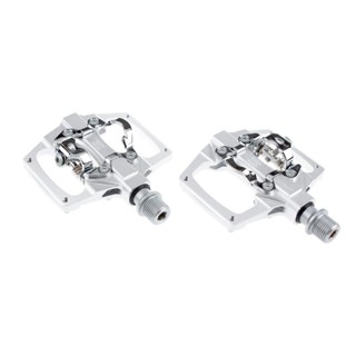 KCNC 山地登山腳踏車卡踏KPED09適用Shimano SPD銀色卡踏自行車踏板