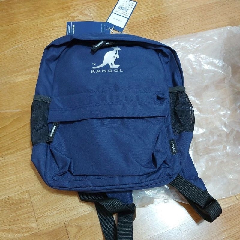 KANGOL 深藍色小男生後背包