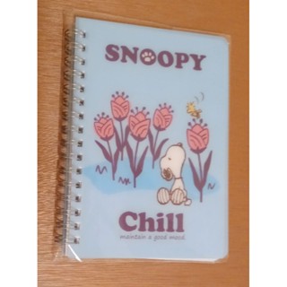 正版現貨SNOOPY 史努比 好心情 50K PP線圈筆記 筆記本 線圈橫線筆記(可攤平)