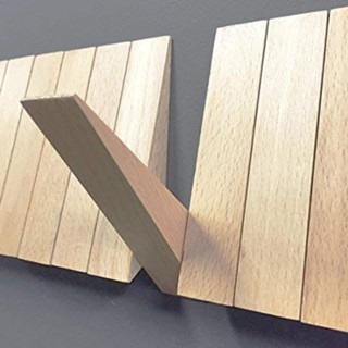盒損✨iLoveHandles Switchboard帶有設計感的木製衣帽架-原木色