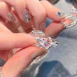 心粉色愛心戒指女2025年指環時尚情侶一箭穿心戒指