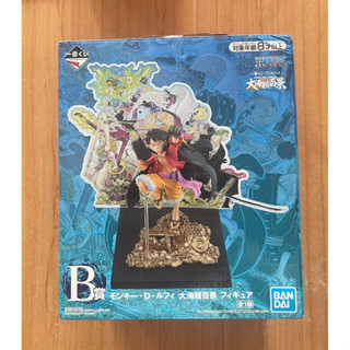 ［生活成} 海賊王 航海王 WT100記念 大海賊百景 B賞 一番賞 魯夫 路飛 金證 日版 正版公仔