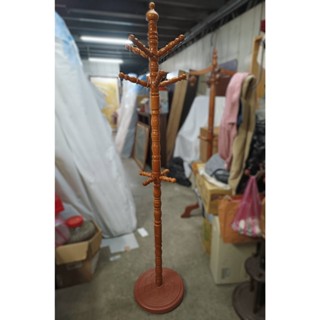 【銓芳傢俱】 幸運草衣架 實木衣帽架 吊衣架 原木掛衣架 旋轉掛衣架 晾衣架 直立式衣帽架 掛衣架 掛衣桿 包包架