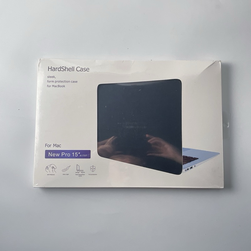 【清倉特賣】HardShell Case｜MacBook Pro 15” A1707 霧面黑 筆電保護殼 防摔殼 保護殼