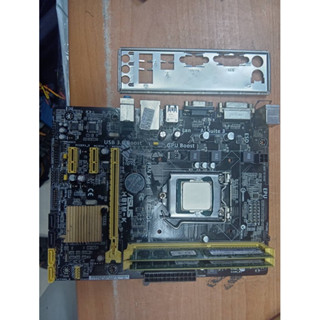 華碩 H81M-K+ i5-4590+8G*2(含風扇檔板)-拆機良品