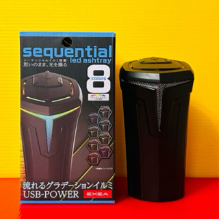 便宜小小舖-【現貨】日本SEIKO 氣氛燈飾煙灰缸 車用菸灰缸 ED239 USB 供電的照明煙灰缸 ED-239