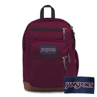 【JANSPORT】COOL STUDENT後揹包34L『酒紅』0A2SDD