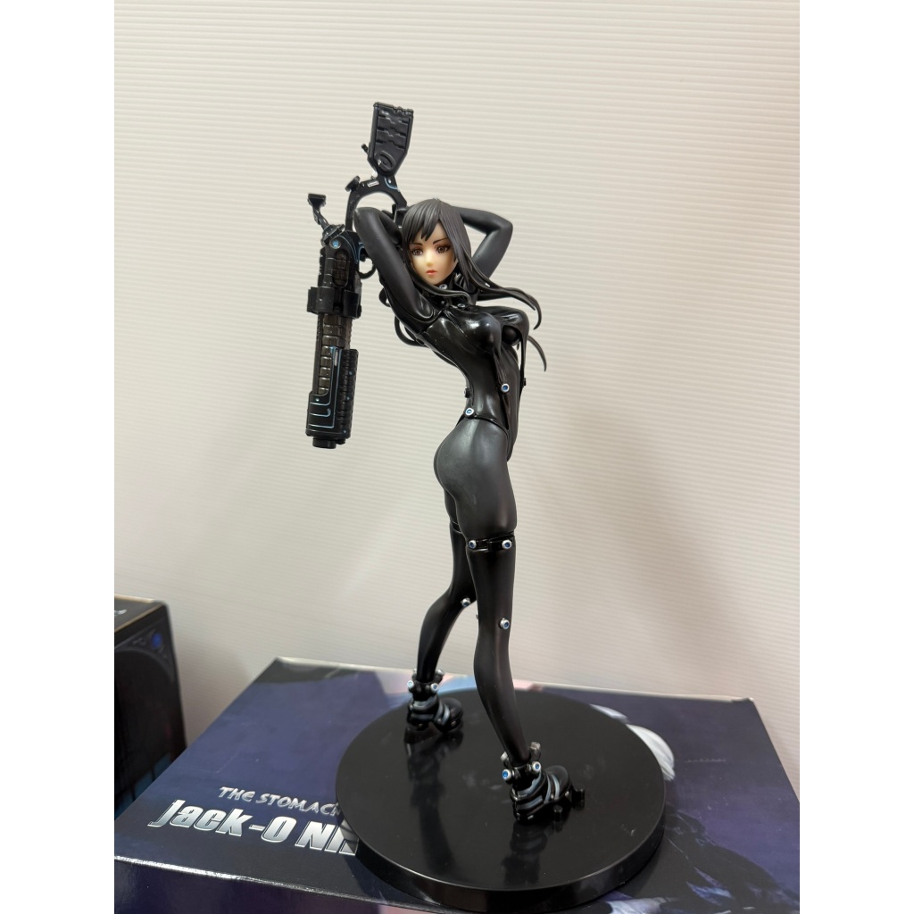 桃園龍潭區出貨 25cm 殺戮都市 下平玲花 麗香 黑緊身衣 1/7公仔 GANTZ 港版 巨無霸 公仔