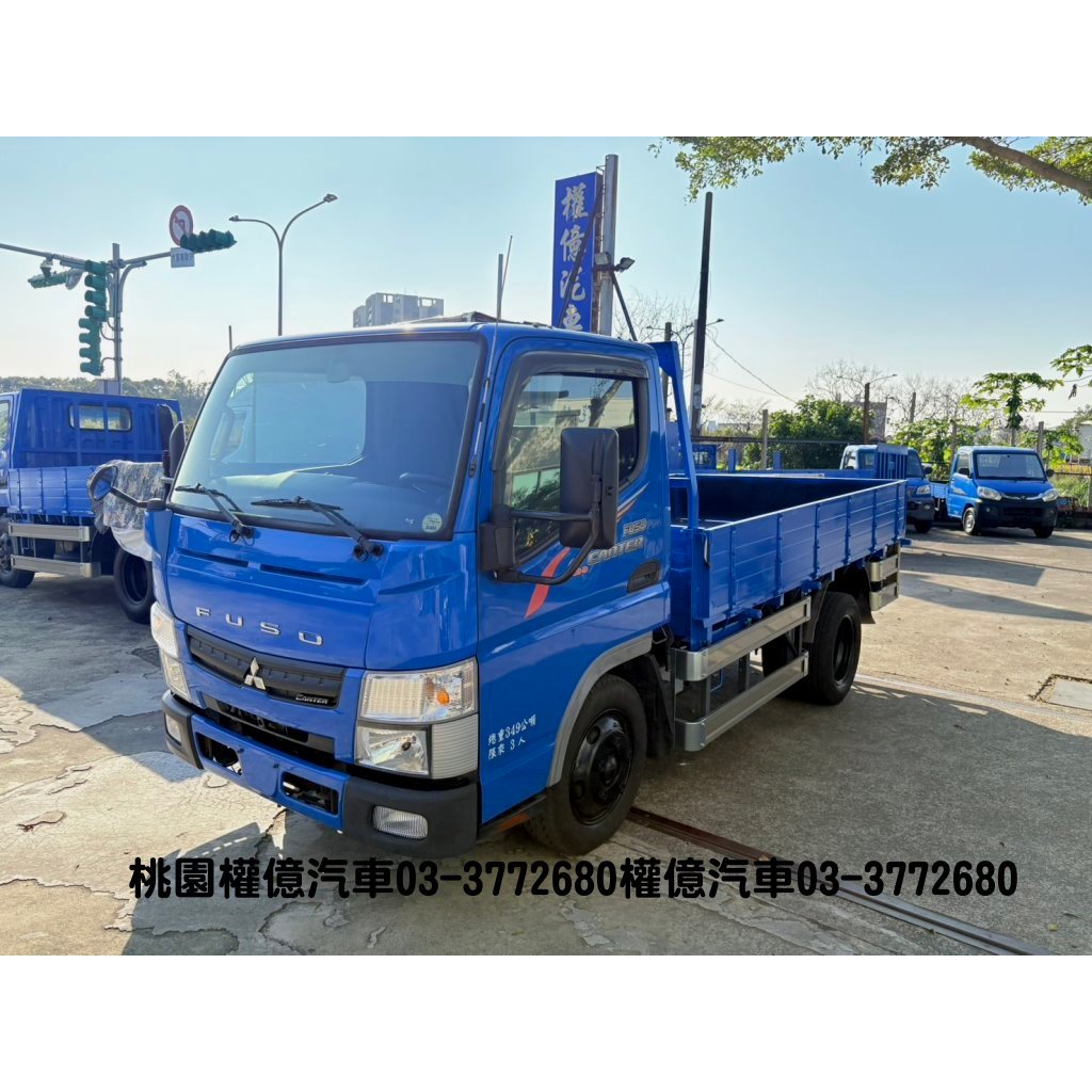 2015年 五期五噸堅達貨車FUSO3.0 已升載重 一手車 原鈑件原漆 新正廠車斗 柴油貨車 中古貨車 5噸貨車
