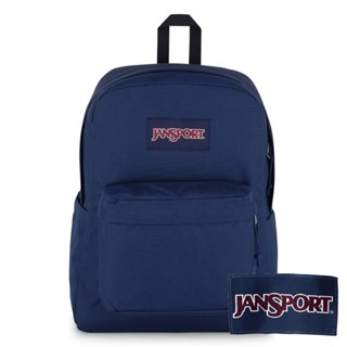 【JANSPORT】SUPERBREAK PLUS後揹包26L『海軍藍』0A4QUE 戶外 露營 健行 休閒 時尚 旅遊