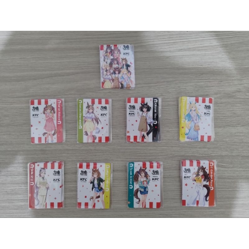 【宅居小鋪】 賽馬娘 肯德基 KFC 收藏卡 黃金船 里見光鑽 北部玄駒 醒目飛鷹 新宇宙 島川喬登 神鷹 叢林口袋
