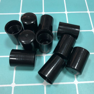 【馥靖精油】10ML玻璃滾珠瓶專用黑蓋 (10入)