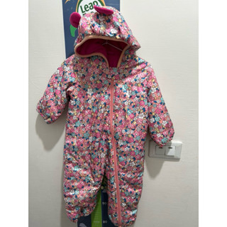 ［二手］lativ 嬰幼兒 羽絨 連身衣 雙開拉鏈 70公分