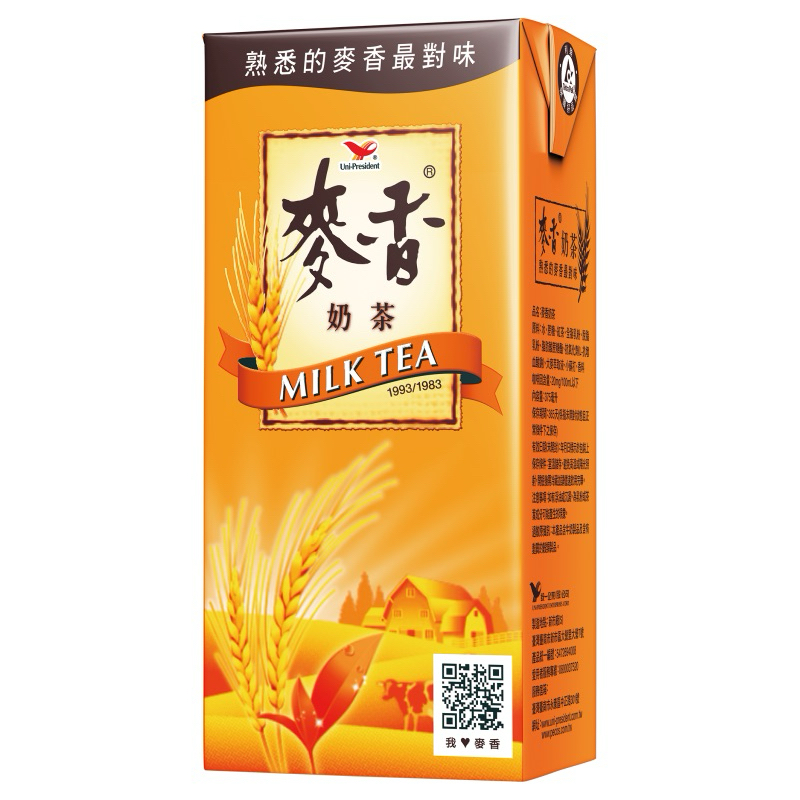 🔥隔日到貨 統一 麥香奶茶 375ml 單入