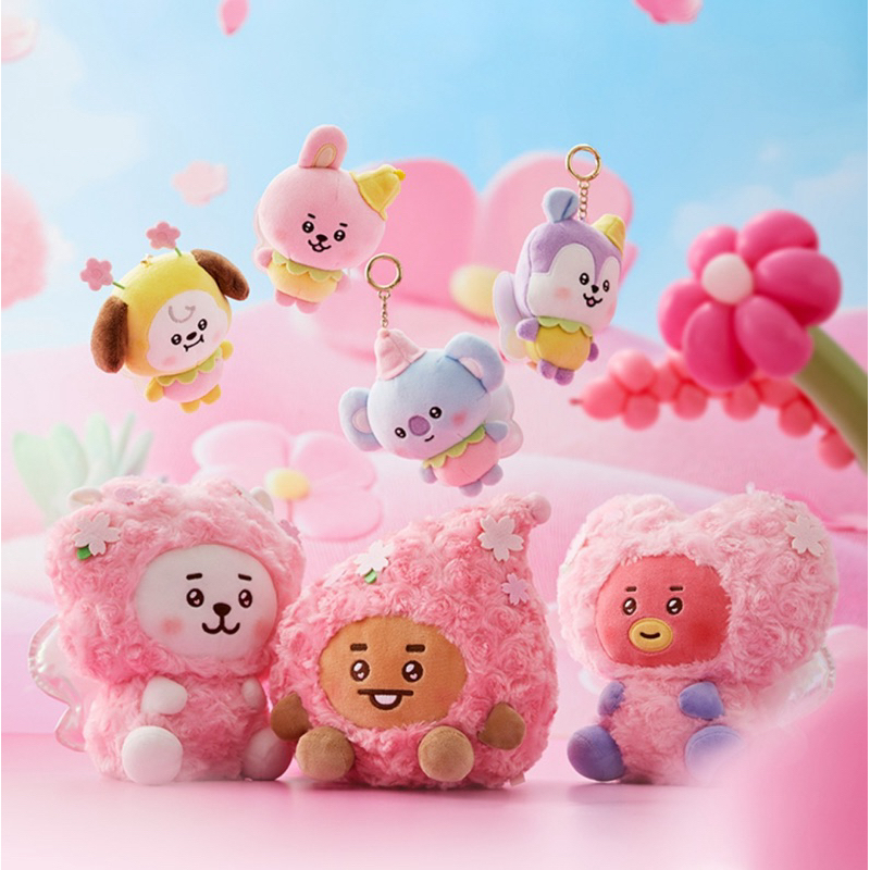 BT21 BABY SPRING FAIRY 系列 娃娃 娃娃吊飾 保溫杯 雨傘 馬克杯 膠帶 立體吊飾 防彈少年團