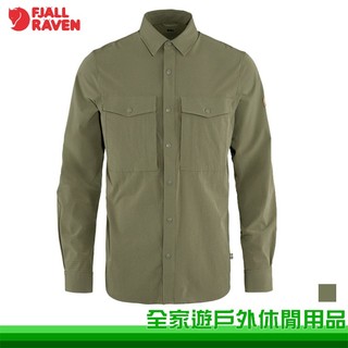 【全家遊】Fjallraven 北極狐 Abisko Trekking Shirt 男長袖襯衫 輕量 透氣 87935