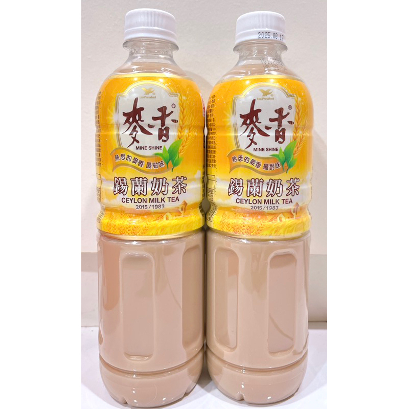 統一麥香 麥香錫蘭奶茶600ml