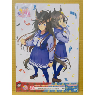 ￥My公仔￥ 日本 日版 一番賞 賽馬娘 Season 3 第三季 E賞 A3 大鳴大放 氣槽 插畫版 大畫板 海報
